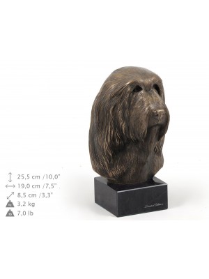 Bearded Collie - figurine (bronze) - 173 - 9106