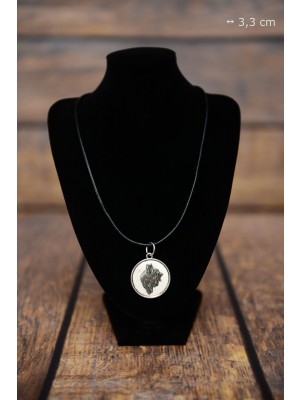 Briard - necklace (silver plate) - 3417 - 34837