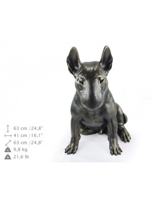 Bull Terrier - statue (resin) - 1511 - 21657