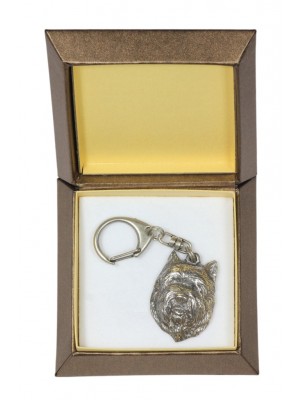 Cairn Terrier - keyring (silver plate) - 2801 - 29921