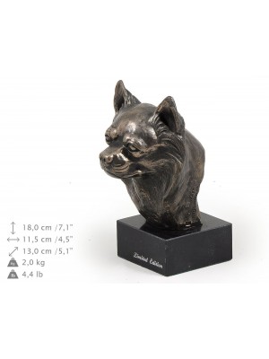 Chihuahua Long Coat - figurine (bronze) - 197 - 9124