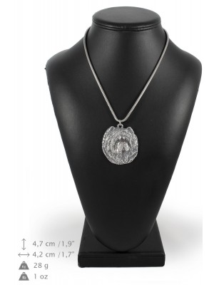 Chow Chow - necklace (silver cord) - 3149 - 32968