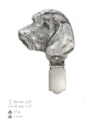 Dachshund - clip (silver plate) - 15 - 26200