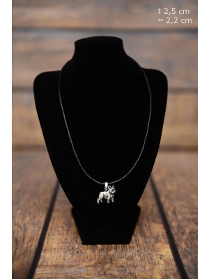 French Bulldog - necklace (strap) - 3853 - 37226