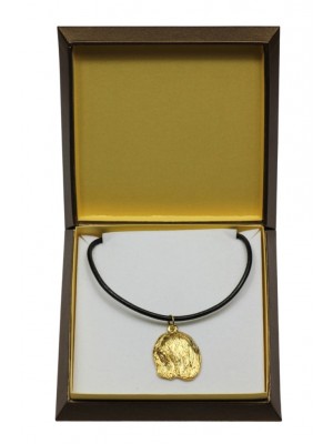 Lhasa Apso - necklace (gold plating) - 3064 - 31700
