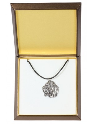 Neapolitan Mastiff - necklace (silver plate) - 2916 - 31060