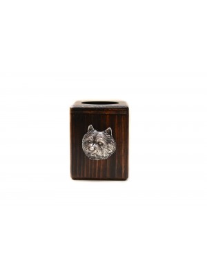 Norwich Terrier - candlestick (wood) - 4003 - 37920