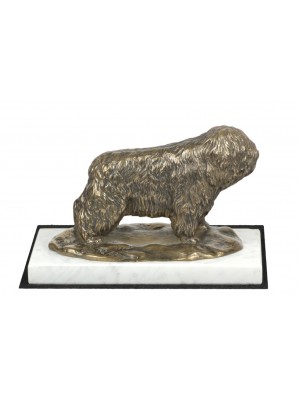 Polish Lowland Sheepdog - figurine (bronze) - 4625 - 41552