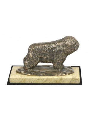 Polish Lowland Sheepdog - figurine (bronze) - 4672 - 41787