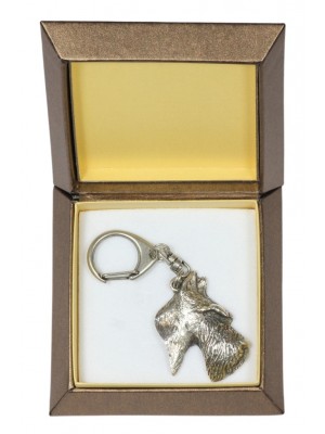 Scottish Terrier - keyring (silver plate) - 2770 - 29890