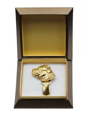 Staffordshire Bull Terrier - clip (gold plating) - 2596 - 28557
