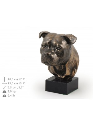 Staffordshire Bull Terrier - figurine (bronze) - 304 - 9183