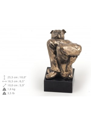 Staffordshire Bull Terrier - figurine (bronze) - 326 - 9191