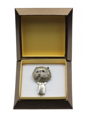 West Highland White Terrier - clip (silver plate) - 2562 - 28143