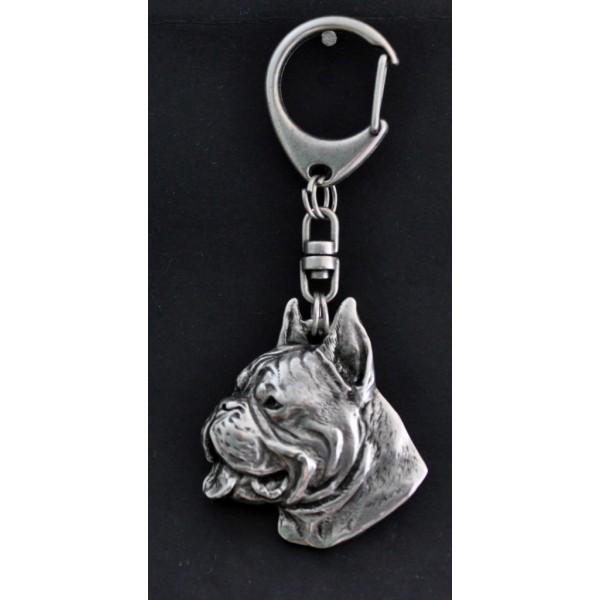 Boxer - keyring (silver plate) - 40 - 249