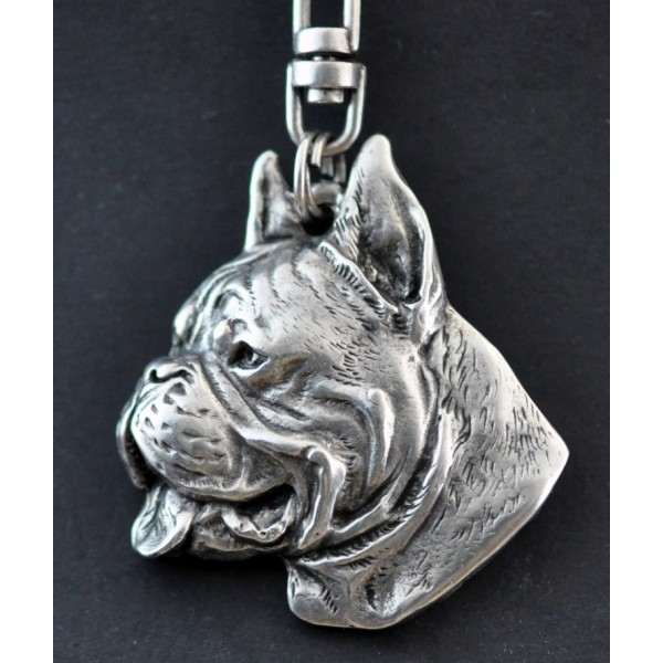 Boxer - keyring (silver plate) - 40 - 250