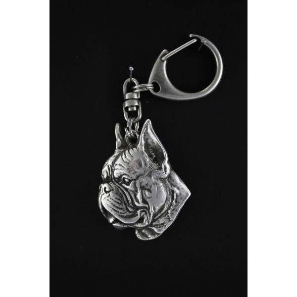 Boxer - keyring (silver plate) - 89 - 495