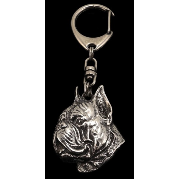 Boxer - keyring (silver plate) - 89 - 497