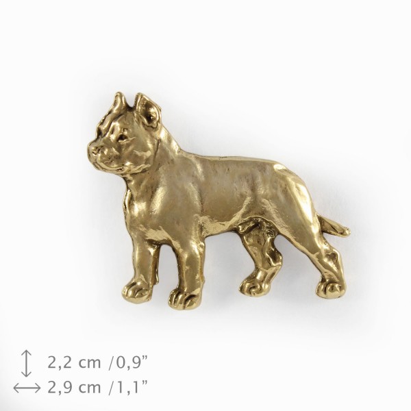 Cane Corso - pin (gold plating) - 1056 - 7739