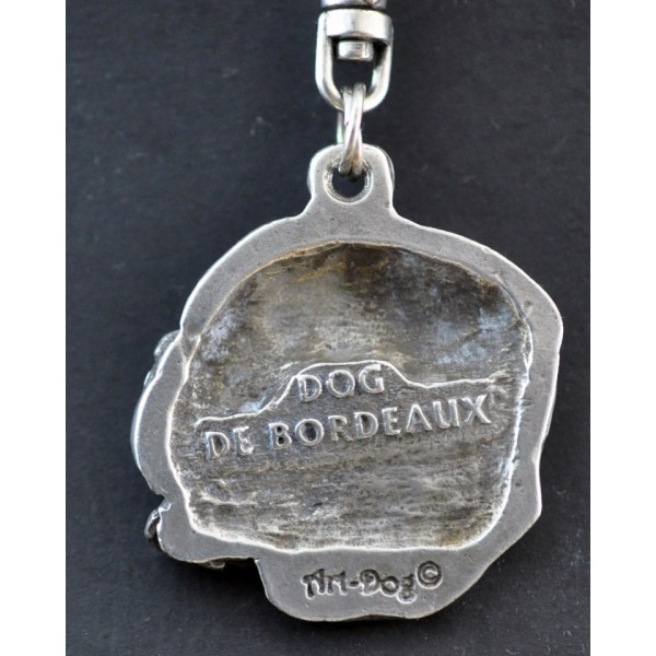 Dog de Bordeaux - keyring (silver plate) - 55 - 334