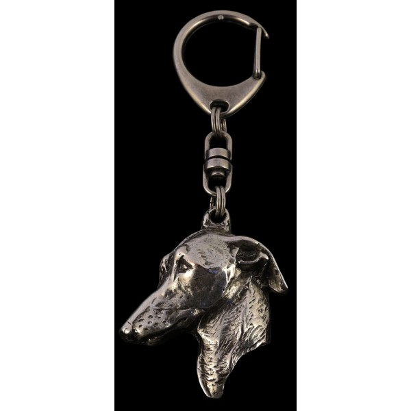 Italian Greyhound - keyring (silver plate) - 106 - 571