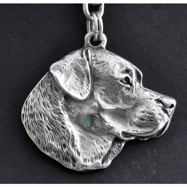 Labrador Retriever - keyring (silver plate) - 66 - 389