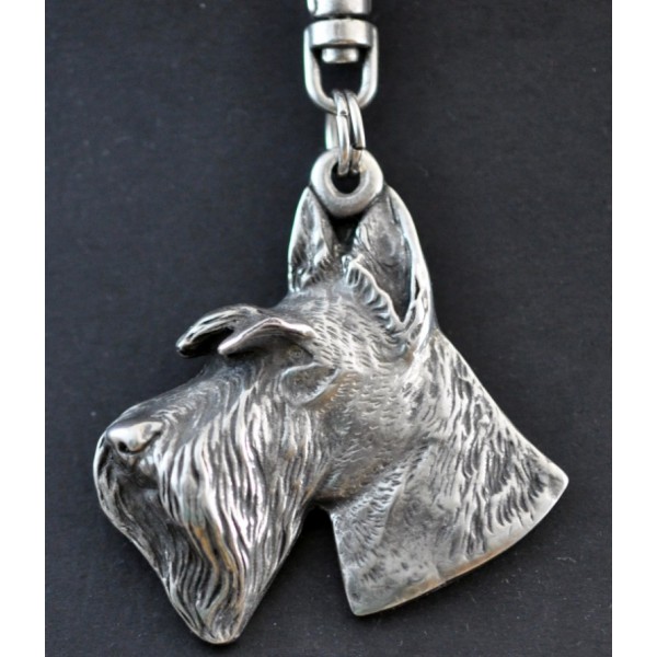 Scottish Terrier - keyring (silver plate) - 38 - 240
