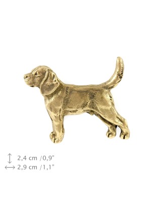 Beagle - pin (gold plating) - 1065 - 7821