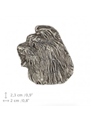 Briard - pin (silver plate) - 469 - 25984