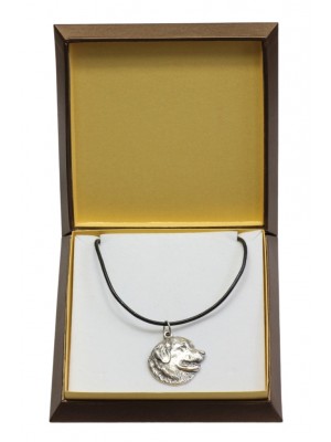 Leonberger - necklace (silver plate) - 3013 - 31163