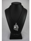 Afghan Hound - necklace (silver plate) - 2946 - 30761
