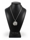 Akita Inu - necklace (silver chain) - 3311 - 34438