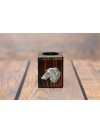 Barzoï Russian Wolfhound - candlestick (wood) - 3915 - 37474