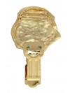 Bouvier des Flandres - clip (gold plating) - 1610 - 26830