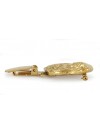 Bouvier des Flandres - clip (gold plating) - 1610 - 26836