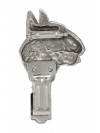 Bull Terrier - clip (silver plate) - 255 - 26266