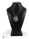 Cairn Terrier - necklace (silver cord) - 3199 - 33215