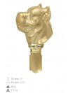 Cane Corso - clip (gold plating) - 2607 - 28379