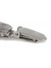 Chihuahua - clip (silver plate) - 2539 - 27739