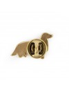 Dachshund - pin (gold) - 1509 - 7518