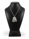 English Cocker Spaniel - necklace (silver cord) - 3211 - 33242