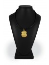 Grand Basset Griffon Vendéen - necklace (gold plating) - 3076 - 31716