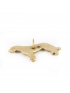 Irish Wolfhound - pin (gold plating) - 1060 - 7717