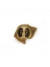Irish Wolfhound - pin (gold plating) - 1082 - 7845