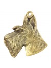 Scottish Terrier - keyring (gold plating) - 2855 - 30291