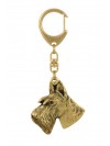 Scottish Terrier - keyring (gold plating) - 2855 - 30293