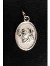 Staffordshire Bull Terrier - necklace (silver plate) - 3423 - 34858