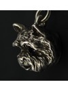 West Highland White Terrier - necklace (silver chain) - 3360 - 34028