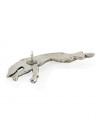 Whippet - pin (silver plate) - 1534 - 26026