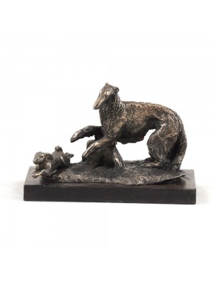 Barzoï Russian Wolfhound - figurine (bronze) - 580 - 3137
